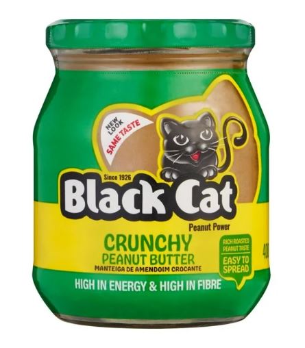 Black Cat Peanut Butter - Crunchy