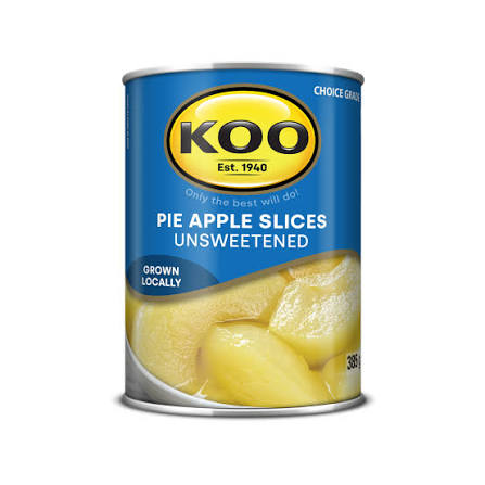 Koos Apple Slices Unsweetened 410g